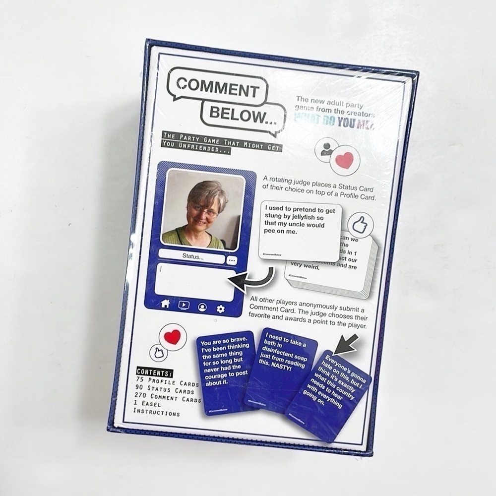 Comment Below... card game - Picture 2 of 2